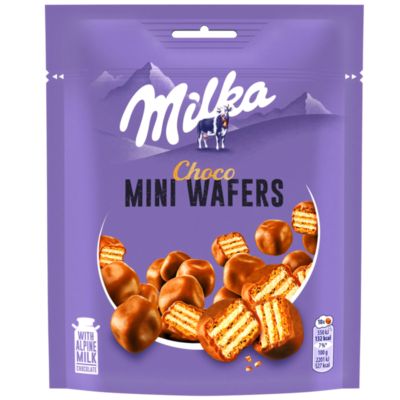 MILKA Mini Wafers 110 g